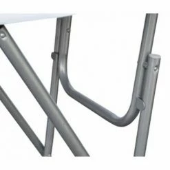 Sortie ✨ HAPPYSHOPPING Table De Bar 4 Pcs Avec Dessus De Table En MDF Blanc 🥰 -Table haute Boutique 40282462 3