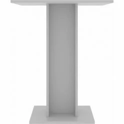 Sortie 💯 HAPPYSHOPPING Table De Bistro Gris 60x60x75 Cm Agglomere ✨ -Table haute Boutique 40285419 4