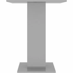 Meilleure affaire 😍 HAPPYSHOPPING Table De Bistro Gris Brillant 60x60x75 Cm Agglomere 🧨 -Table haute Boutique 40285498 5