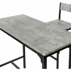 Remise 🔥 Set De 1 Table + 4 Chaises Ensemble Table De Bar, SoBuy® OGT14-HG 🔥 -Table haute Boutique 40468717 3