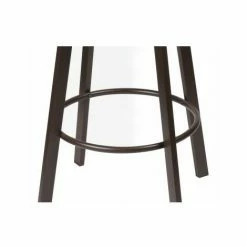 Grosses soldes ⭐ FORNORD Table De Bar Ronde Style Industriel En Bois Et Métal Noir Ajustable - Bois 💯 -Table haute Boutique 40525861 3