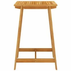 Meilleure affaire 👏 HAPPYSHOPPING Ensemble De Bar De Jardin Avec Coussins 3 Pcs Marron ⭐ -Table haute Boutique 41850301 5