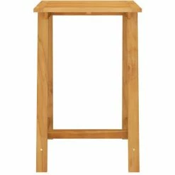 Bon marché 👏 HAPPYSHOPPING Ensemble De Bar De Jardin Avec Coussins 5 Pcs Marron ✨ -Table haute Boutique 41850315 4