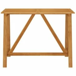 Tout neuf ⭐ HAPPYSHOPPING Ensemble De Bar De Jardin Avec Coussins 5 Pcs Marron ⭐ -Table haute Boutique 41850344 4