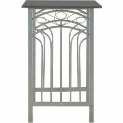 Promo ⌛ HAPPYSHOPPING Ensemble De Bar 3 Pcs Bois Et Acier Anthracite ✔️ 10 Promo ⌛ HAPPYSHOPPING Ensemble De Bar 3 Pcs Bois Et Acier Anthracite ✔️ -Table haute Boutique 41956519 4