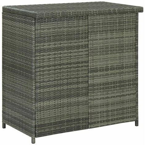 Meilleure vente 🎁 HAPPYSHOPPING Ensemble De Bar 3 Pcs Resine Tressee Gris 🎁 7 Meilleure vente 🎁 HAPPYSHOPPING Ensemble De Bar 3 Pcs Resine Tressee Gris 🎁 – Image 5