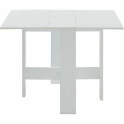 Bon marché 🤩 BAïTA Table Pliable JUNO Blanc 104cm - Blanc 🌟 11 Bon marché 🤩 BAïTA Table Pliable JUNO Blanc 104cm - Blanc 🌟 -Table haute Boutique 42333012 5
