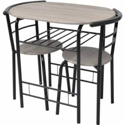 Grosses soldes 🛒 Topdeal Ensemble De Meuble Pour Salle à Manger MDF VDFF09584_FR ✔️