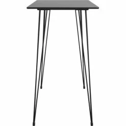 Meilleur prix ⌛ TRUE DEAL Ensemble De Bar 5 Pcs Noir 👍 -Table haute Boutique 44460672 4