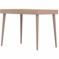 Meilleure affaire ✨ SYMBIOSIS - Table Haute HORIZON Chêne Clair Et Rose Poudré - Rovere Chiaro E Rosa Cipria 👍 -Table haute Boutique 46476955 3