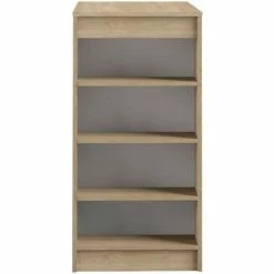 Le moins cher 😉 AUTRES Table Bar De 4 A 6 Personnes Style Contemporain Décor Chene - L 115 X L 50 Cm 🛒 -Table haute Boutique 46624560 2