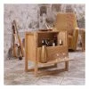 Acheter 🛒 WOODMAN Mini Bar 59x30x60 Cm Décor Chêne- KEILA 🔔 -Table haute Boutique 47524685 1
