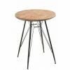 Meilleure affaire 🛒 HELLIN Table De Bar Ronde En Bois Et Métal - BISTRO - Bois Clair ✔️ 2 Meilleure affaire 🛒 HELLIN Table De Bar Ronde En Bois Et Métal - BISTRO - Bois Clair ✔️ -Table haute Boutique 49302354 1