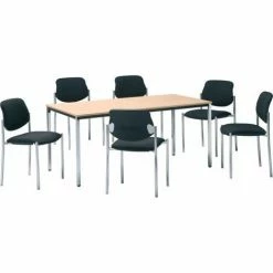 Meilleure affaire 🌟 FP Table 1200 X 800 Mm Chrom / Buche 👏