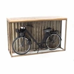 Grosses soldes 🎁 Amadeus - Table Bar Solex - Marron 🧨