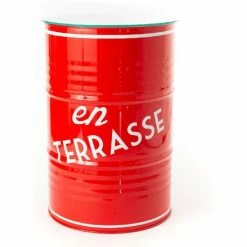 Les meilleures critiques de 🧨 Amadeus - Tonneau En Terrasse H90cm - Rouge ✔️