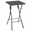 Le moins cher 👏 Table De Bar Pliante En Métal Coloris Noir - L.60 X L.60 X H.103 Cm -PEGANE- ⭐ 1 Le moins cher 👏 Table De Bar Pliante En Métal Coloris Noir - L.60 X L.60 X H.103 Cm -PEGANE- ⭐ -Table haute Boutique 51500579 1