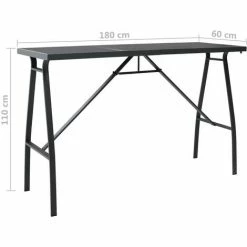 Les meilleures critiques de 👏 YOUTHUP Table De Bar De Jardin Noir 180x60x110 Cm Verre Trempé - Noir 😉 11 Les meilleures critiques de 👏 YOUTHUP Table De Bar De Jardin Noir 180x60x110 Cm Verre Trempé - Noir 😉 -Table haute Boutique 51868562 5