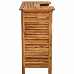 De gros 😀 YOUTHUP Table De Bar 110 X 50 X 105 Cm Bois D'acacia Massif - Brun 🛒 -Table haute Boutique 51876780 5