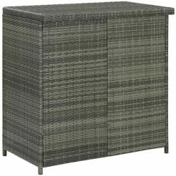 Grosses soldes 😀 YOUTHUP Ensemble De Bar 3 Pcs Résine Tressée Gris - Gris 🧨 10 Grosses soldes 😀 YOUTHUP Ensemble De Bar 3 Pcs Résine Tressée Gris - Gris 🧨 -Table haute Boutique 51879529 4