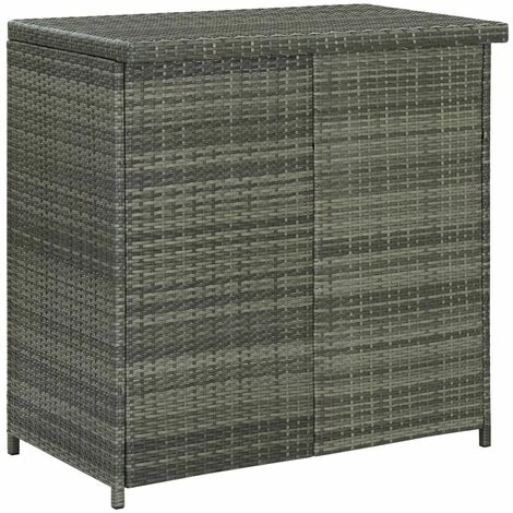 Grosses soldes 😀 YOUTHUP Ensemble De Bar 3 Pcs Résine Tressée Gris - Gris 🧨 6 Grosses soldes 😀 YOUTHUP Ensemble De Bar 3 Pcs Résine Tressée Gris - Gris 🧨 – Image 4