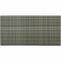 Vente flash 🎉 YOUTHUP Table De Bar Avec Rangement Gris 120x60x110 Cm Résine Tressée - Gris 😍 11 Vente flash 🎉 YOUTHUP Table De Bar Avec Rangement Gris 120x60x110 Cm Résine Tressée - Gris 😍 -Table haute Boutique 51879535 5