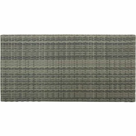 Vente flash 🎉 YOUTHUP Table De Bar Avec Rangement Gris 120x60x110 Cm Résine Tressée - Gris 😍 7 Vente flash 🎉 YOUTHUP Table De Bar Avec Rangement Gris 120x60x110 Cm Résine Tressée - Gris 😍 – Image 5