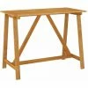 Nouveau 🎁 YOUTHUP Table De Bar De Jardin 140x70x104 Cm Bois D'acacia Massif - Brun 🥰 -Table haute Boutique 51885686 1