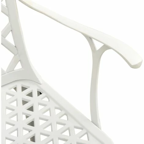 Les meilleures critiques de 🤩 YOUTHUP Ensemble De Bistro 3 Pcs Aluminium Coulé Blanc - Blanc 🎉 6 Les meilleures critiques de 🤩 YOUTHUP Ensemble De Bistro 3 Pcs Aluminium Coulé Blanc - Blanc 🎉 – Image 4