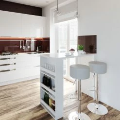 Meilleur prix 😍 Table De Bar 117cm Blanche Vicco 🧨 -Table haute Boutique 52051221 4