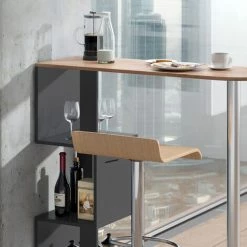 Meilleur prix ✔️ Table De Bar „Vincent" Anthracite/Goldkraft Vicco 🧨 -Table haute Boutique 52051799 5