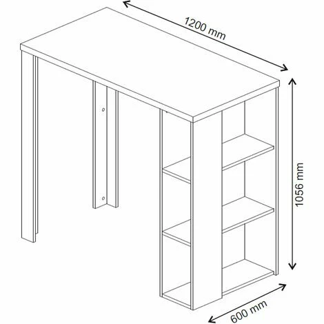 Coupon 👏 Table De Bar „Noel“ Blanche Vicco 🔔 5 Coupon 👏 Table De Bar „Noel“ Blanche Vicco 🔔 – Image 3