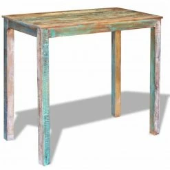 Top 10 😍 Topdeal Table De Bar Bois Massif De Récupération 115x60x107 Cm ⌛ 11 Top 10 😍 Topdeal Table De Bar Bois Massif De Récupération 115x60x107 Cm ⌛ -Table haute Boutique 52084506 5