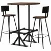 Sortie 🎁 Topdeal Mobilier De Bar 3 Pcs Bois De Récupération Massif 🔥 2 Sortie 🎁 Topdeal Mobilier De Bar 3 Pcs Bois De Récupération Massif 🔥 -Table haute Boutique 52085225 1
