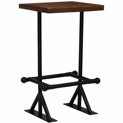 Sortie 🎁 Topdeal Mobilier De Bar 3 Pcs Bois De Récupération Massif 🔥 6 Sortie 🎁 Topdeal Mobilier De Bar 3 Pcs Bois De Récupération Massif 🔥 – Image 4