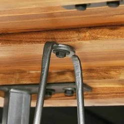 Top 10 🔔 Topdeal Table De Bar Teck Recyclé Massif 60 X 60 X 107 Cm 🥰 -Table haute Boutique 52085376 3