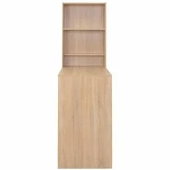 Meilleure affaire ✨ Topdeal Table De Bar Avec Armoire Chêne 115 X 59 X 200 Cm 🧨 -Table haute Boutique 52088403 5