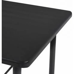 Vente flash 🎁 Topdeal Table De Bar Noir 120x60x110 Cm MDF 👏 11 Vente flash 🎁 Topdeal Table De Bar Noir 120x60x110 Cm MDF 👏 -Table haute Boutique 52088800 5