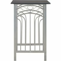 Meilleure vente 👍 Topdeal Ensemble De Bar 3 Pcs Bois Et Acier Noir 🧨 10 Meilleure vente 👍 Topdeal Ensemble De Bar 3 Pcs Bois Et Acier Noir 🧨 -Table haute Boutique 52089735 4