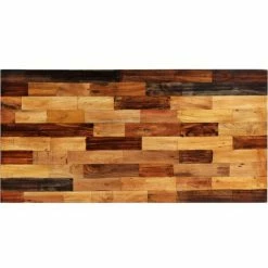 Offres 🤩 Topdeal Ensemble De Bar 5 Pcs Bois Massif Recyclé Et Cuir De Chèvre VDFF12221_FR 🧨 -Table haute Boutique 52094725 4