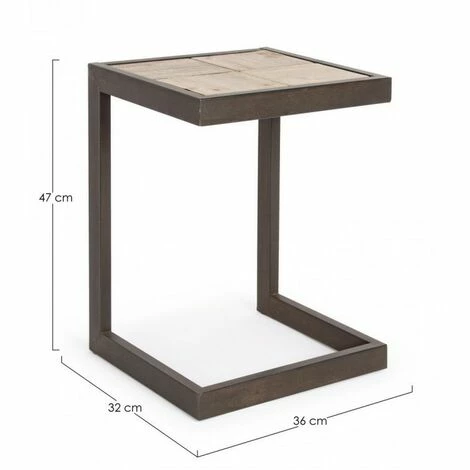 Meilleur prix 🧨 WEBMARKETPOINT Tabouret De Bar Industriel Blocks 47h Cm 😀 4 Meilleur prix 🧨 WEBMARKETPOINT Tabouret De Bar Industriel Blocks 47h Cm 😀 – Image 2
