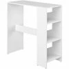 Vente flash 😀 SYMBIOSIS - Table Bar GAVARNIE Blanc - Bianco 🥰 1 Vente flash 😀 SYMBIOSIS - Table Bar GAVARNIE Blanc - Bianco 🥰 -Table haute Boutique 52873065 1