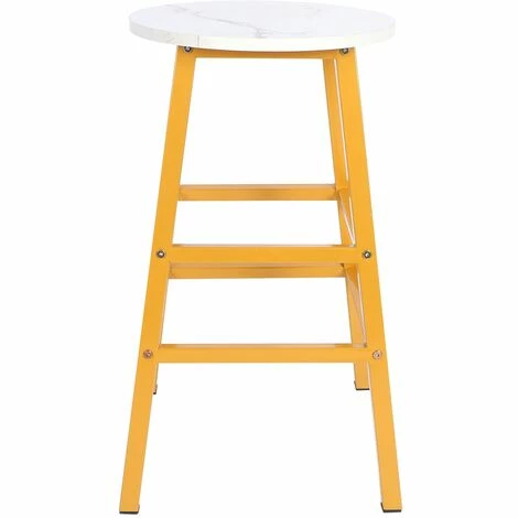 Top 10 🛒 SZYB Table Haute De Bar Et 2 Tabourets Design Industriel - Meubles Modernes Simples 🎉 6 Top 10 🛒 SZYB Table Haute De Bar Et 2 Tabourets Design Industriel - Meubles Modernes Simples 🎉 – Image 4