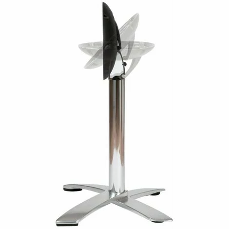 Tout neuf ⭐ NETFURNITURE Base De Duhem Flip Top En Aluminium - Argent 🔔 3 Tout neuf ⭐ NETFURNITURE Base De Duhem Flip Top En Aluminium - Argent 🔔