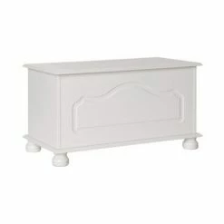 Acheter 💯 NETFURNITURE Tracy White MDF Rangement Coffre - Blanc 🛒