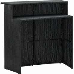 Vente flash 🥰 TRUE DEAL Ensemble De Bar De Jardin 3 Pcs Noir ✔️ 11 Vente flash 🥰 TRUE DEAL Ensemble De Bar De Jardin 3 Pcs Noir ✔️ -Table haute Boutique 54483762 5