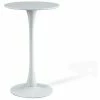 Bon marché 🔥 VMO HOME TABLE HAUTE IBIZA WHITE Ø60 CM ⌛