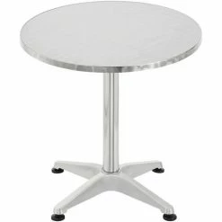 Coupon 😀 Table De Bistrot Ronde Avesta à Hauteur Réglable 75 Cm / 115 Cm [en.casa] 👍 -Table haute Boutique 54723510 5