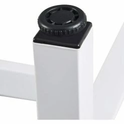 Meilleure affaire 💯 HELLOSHOP26 Table De Bar Table De Bistrot Structure En Métal Plateau En Aggloméré Table Haute Table à Manger 100 Cm Blanc - Blanc ⌛ 11 Meilleure affaire 💯 HELLOSHOP26 Table De Bar Table De Bistrot Structure En Métal Plateau En Aggloméré Table Haute Table à Manger 100 Cm Blanc - Blanc ⌛ -Table haute Boutique 55080482 5