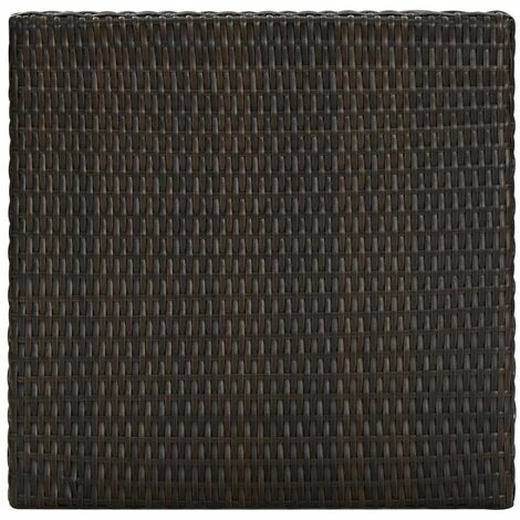 Acheter 🌟 Topdeal Meuble De Bar De Jardin 3 Pcs Et Coussins Résine Tressée Marron FF3064774_FR 🎁 7 Acheter 🌟 Topdeal Meuble De Bar De Jardin 3 Pcs Et Coussins Résine Tressée Marron FF3064774_FR 🎁 – Image 5